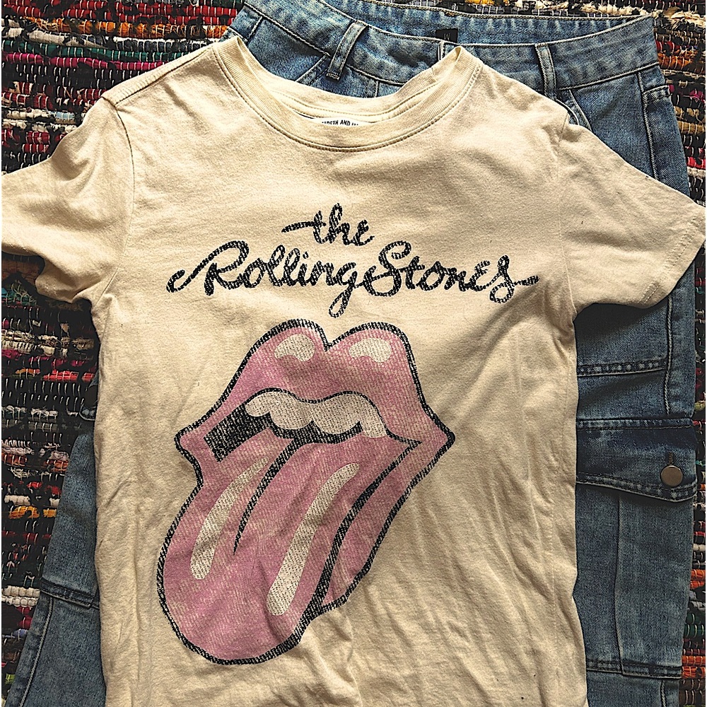 The Rolling Stones Tee Retro Size Small